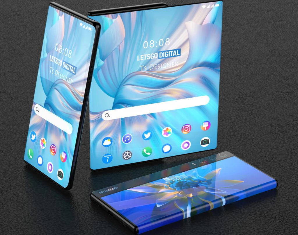 huawei mate x rollable